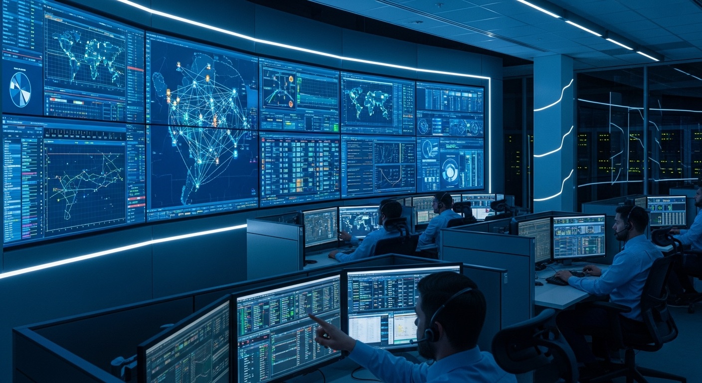 Power and cooling control room